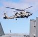 USS Carl Vinson (CVN 70) Conducts A Vertical Replenishment-at-Sea with USNS Carl Brashear (T-AKE 7)