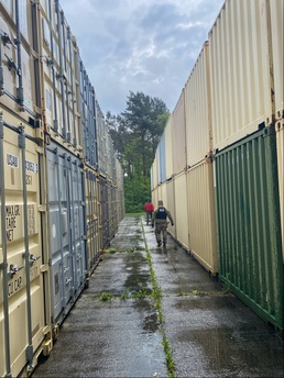 Conex area at APS-2 Zutendaal