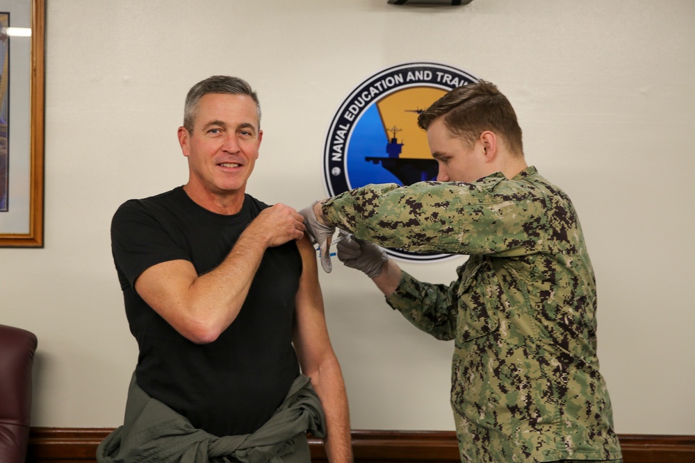 Rear Adm. Garvin COVID Booster