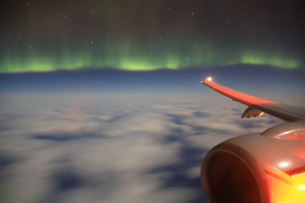 VP 1 Witnesses the Northern Lights