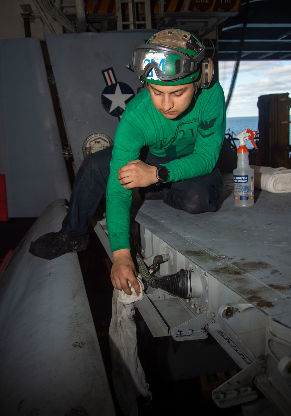 The Harry S. Truman Carrier Strike Group is on a scheduled deployment in the U.S. Sixth Fleet area of operations in support of naval operations to maintain maritime stability and security.