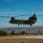 CH-47 Chinook lands at Cheyenne Mountain Space Force Station