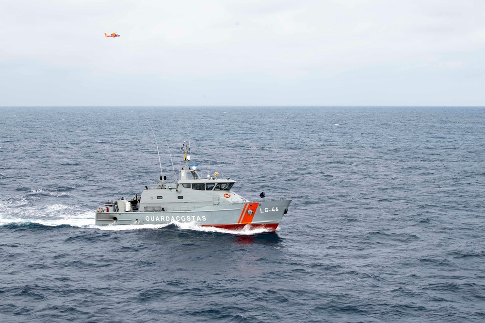 U.S., Ecuador conduct at-sea exercises in Eastern Pacific Ocean