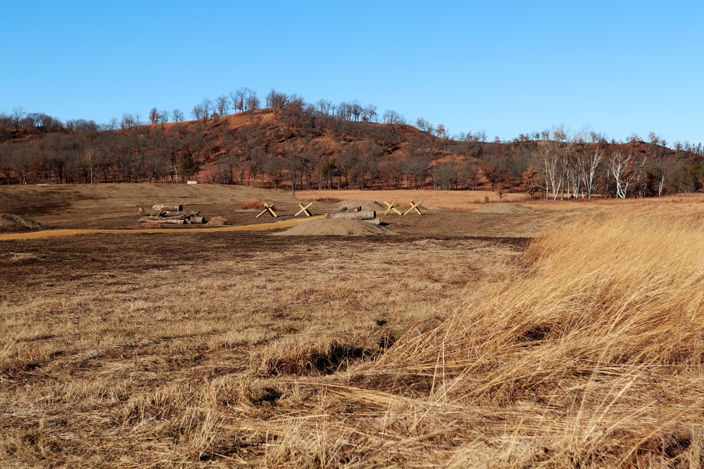 New range training area being built near Range 4 at Fort McCoy