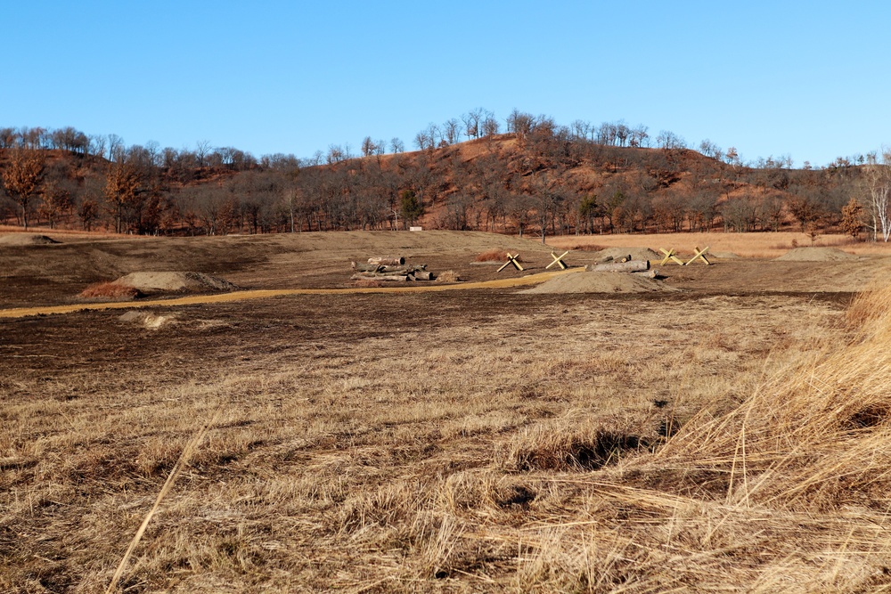 New range training area being built near Range 4 at Fort McCoy