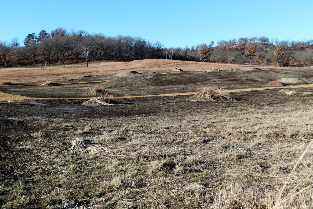 New range training area being built near Range 4 at Fort McCoy