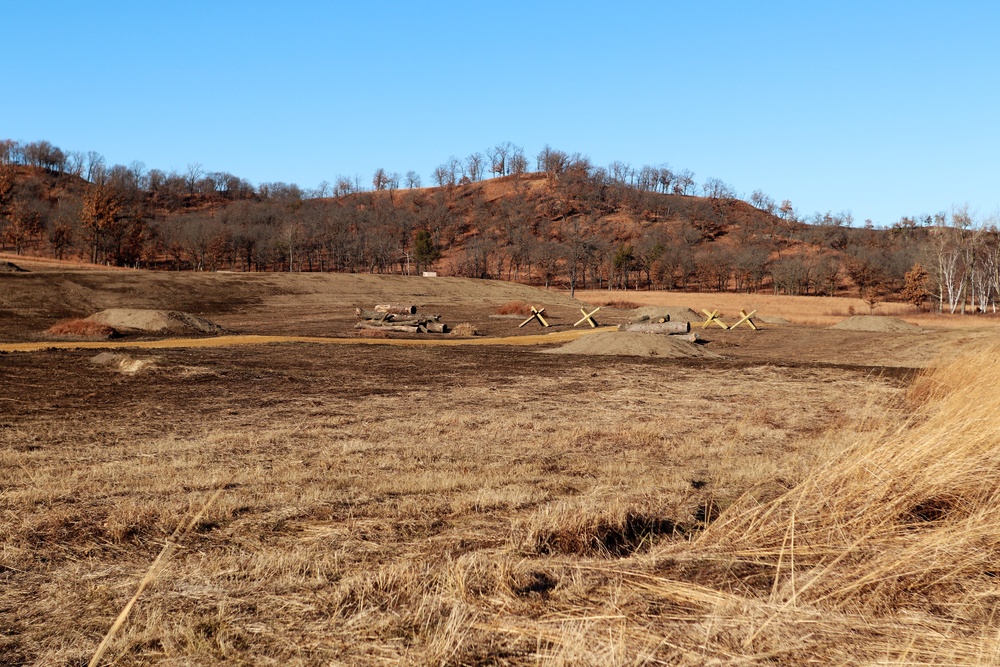 New range training area being built near Range 4 at Fort McCoy