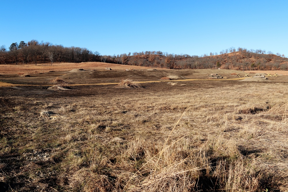 New range training area being built near Range 4 at Fort McCoy