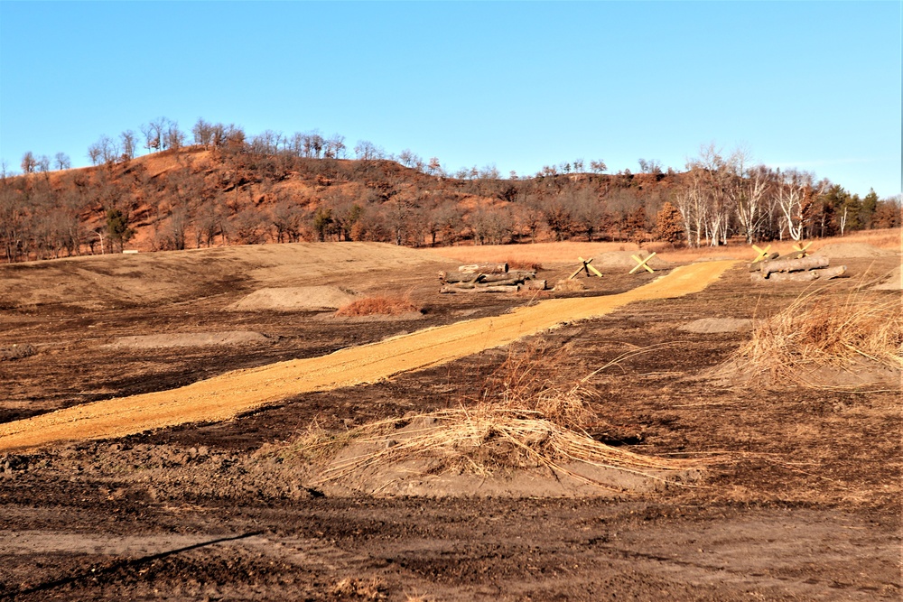 New range training area being built near Range 4 at Fort McCoy