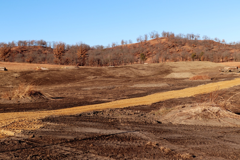 New range training area being built near Range 4 at Fort McCoy