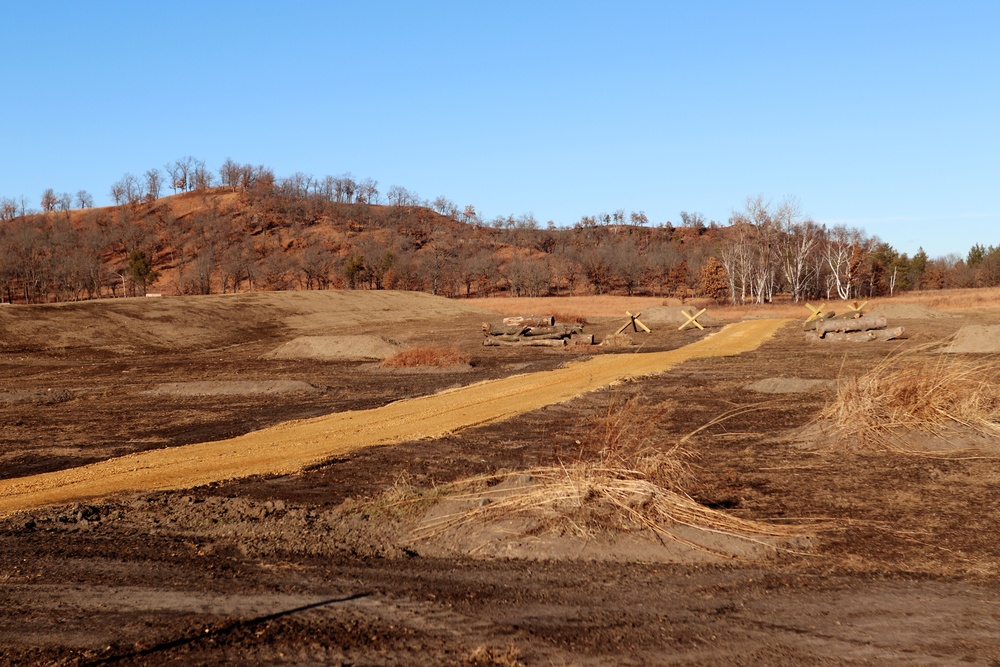 New range training area being built near Range 4 at Fort McCoy