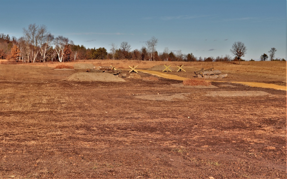 New range training area being built near Range 4 at Fort McCoy