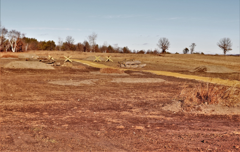 New range training area being built near Range 4 at Fort McCoy