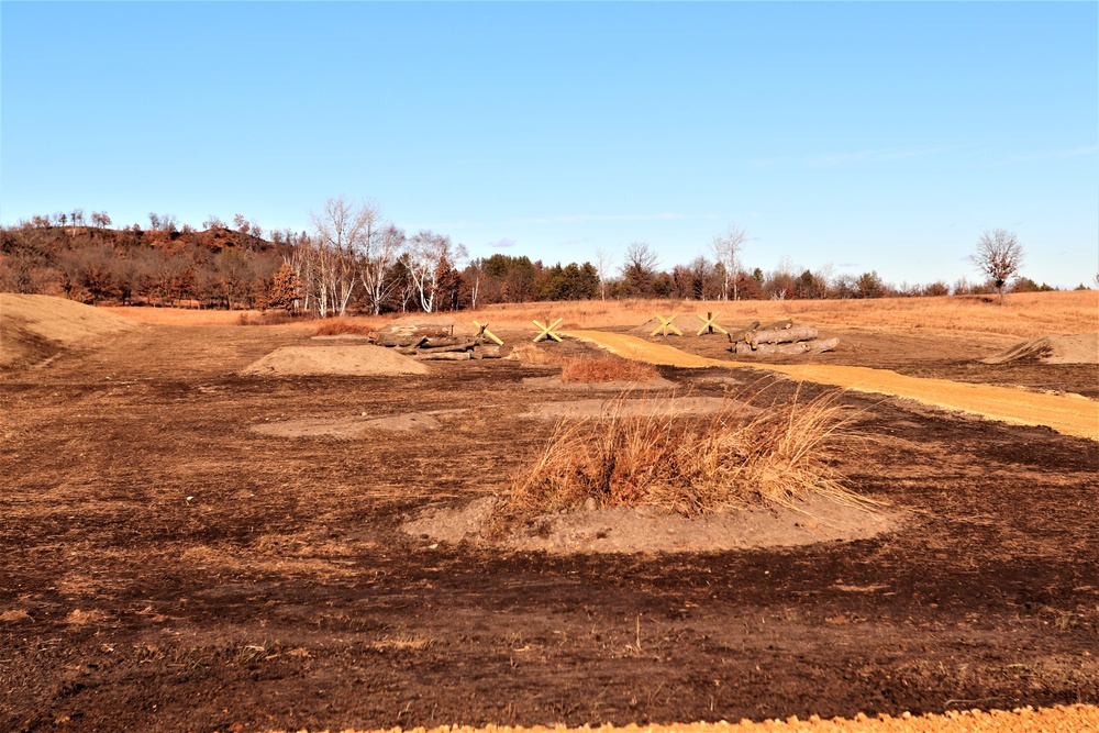 New range training area being built near Range 4 at Fort McCoy