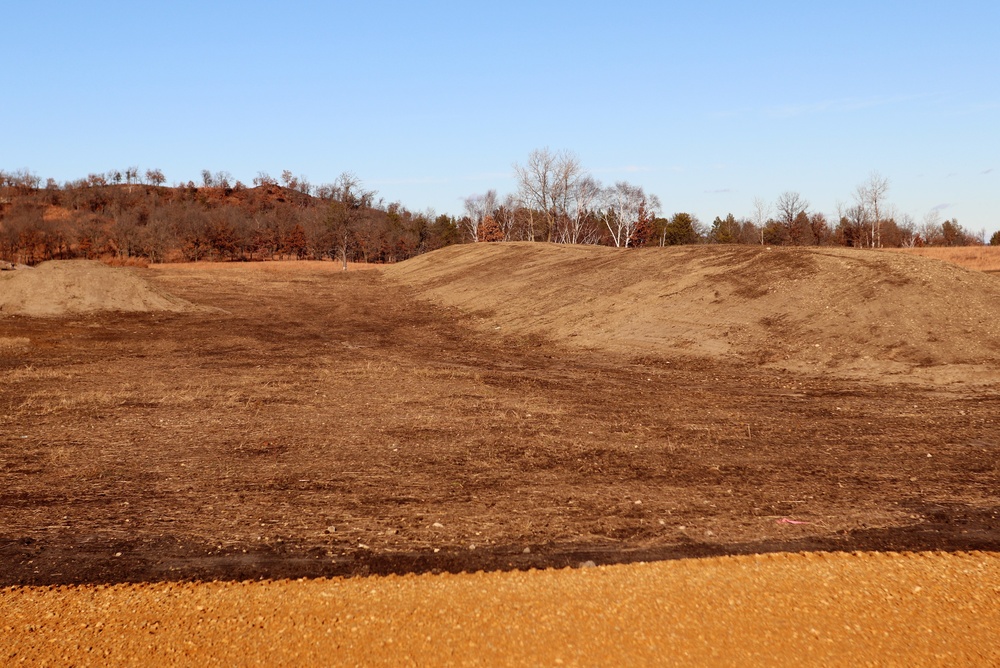 New range training area being built near Range 4 at Fort McCoy