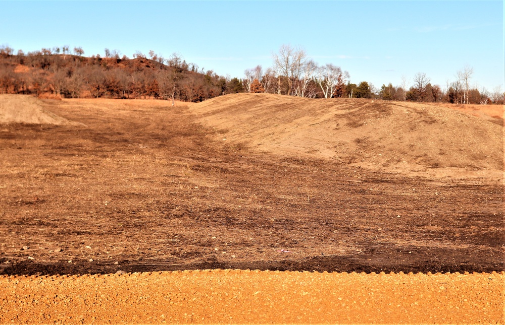 New range training area being built near Range 4 at Fort McCoy