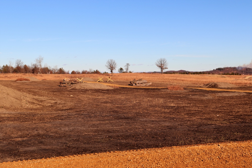 New range training area being built near Range 4 at Fort McCoy