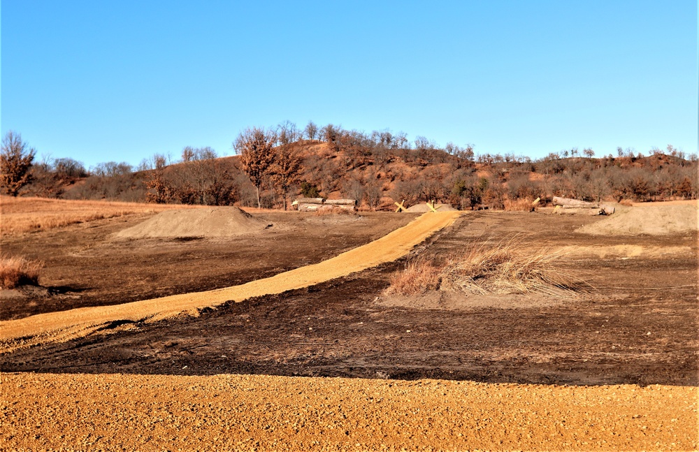 New range training area being built near Range 4 at Fort McCoy