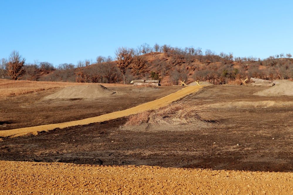 New range training area being built near Range 4 at Fort McCoy