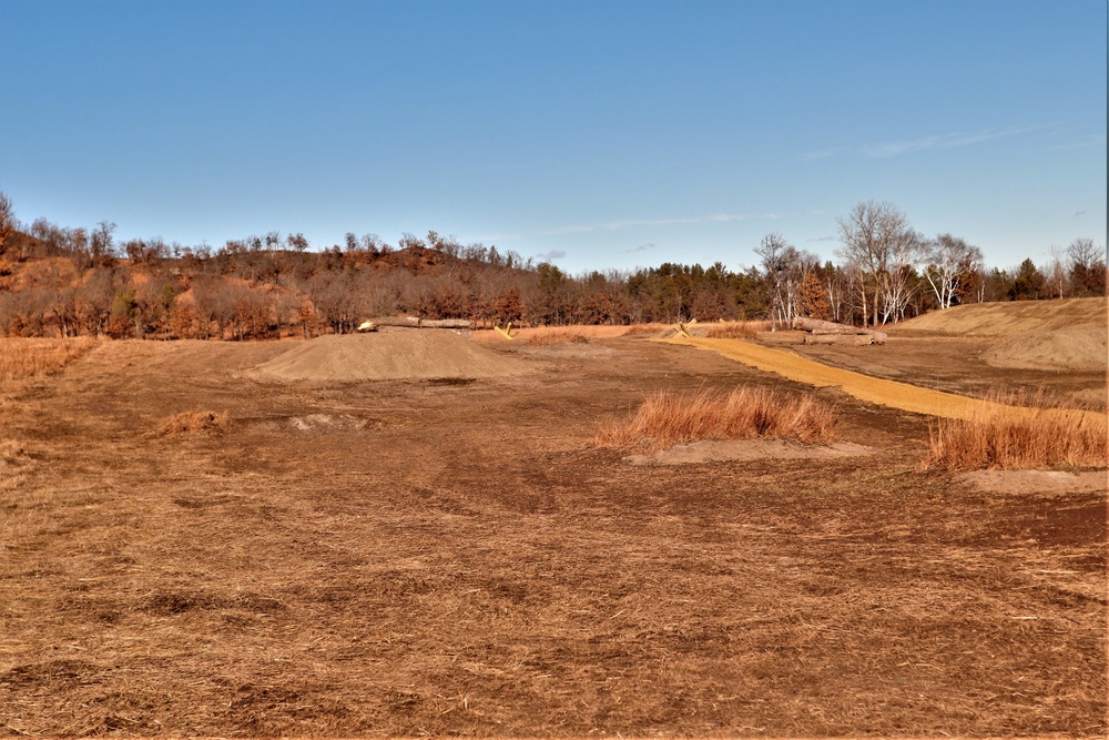 New range training area being built near Range 4 at Fort McCoy