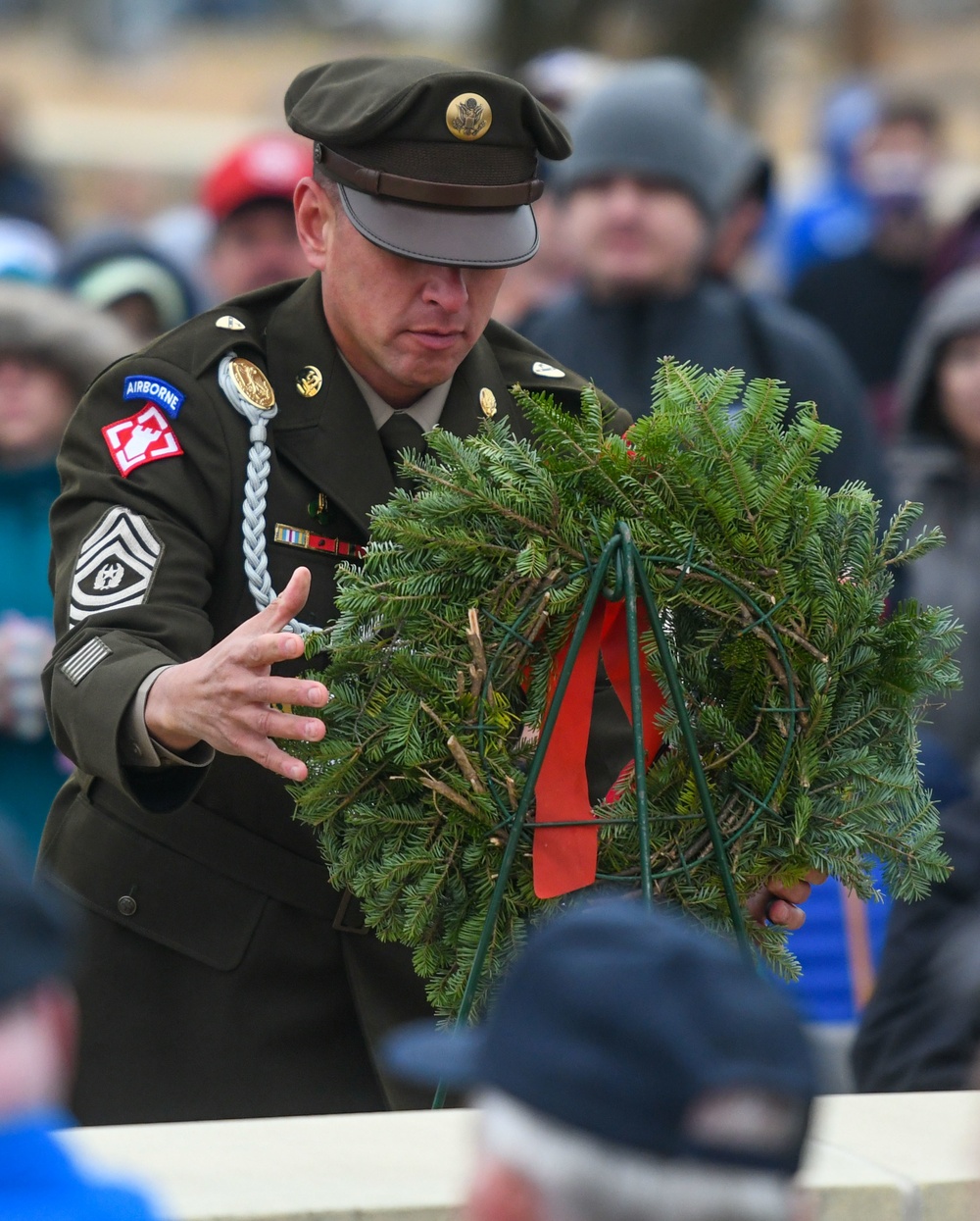 1st Cavalry Division Leaders Lay Wreaths to Honor Veterans