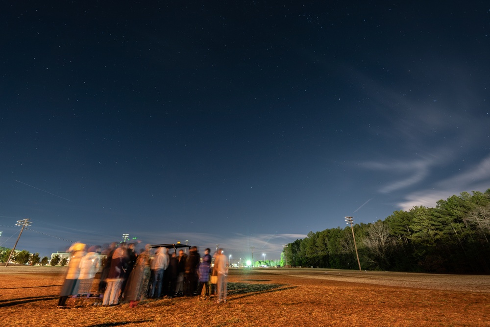 Stargazing on Fort Pickett