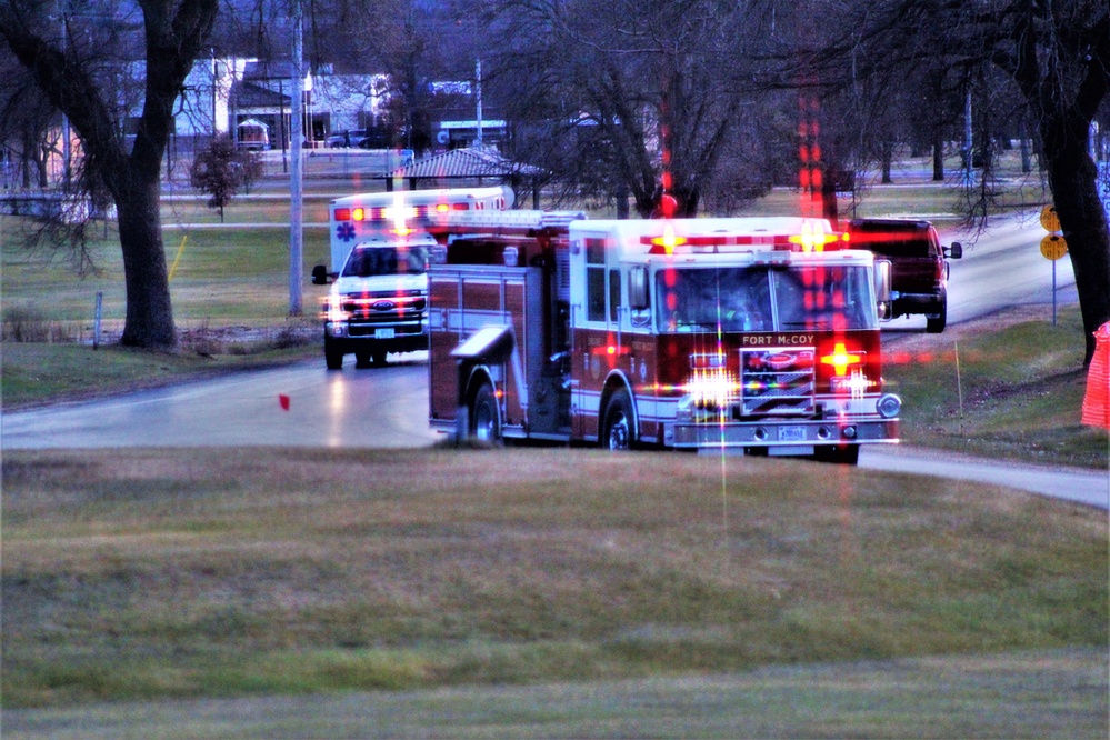 Emergency response at Fort McCoy