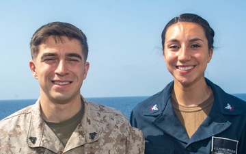 Hometown Connections aboard USS Portland