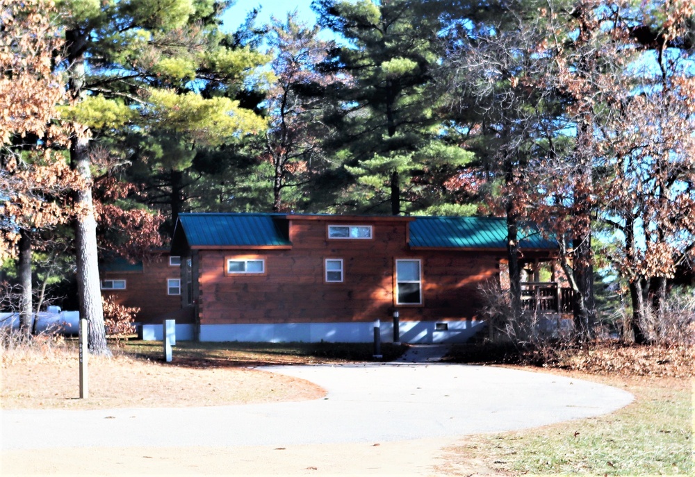 Cabins at Fort McCoy's Pine View Campground