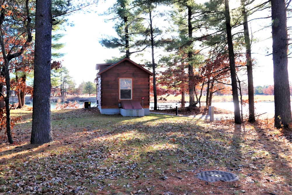 Cabins at Fort McCoy's Pine View Campground