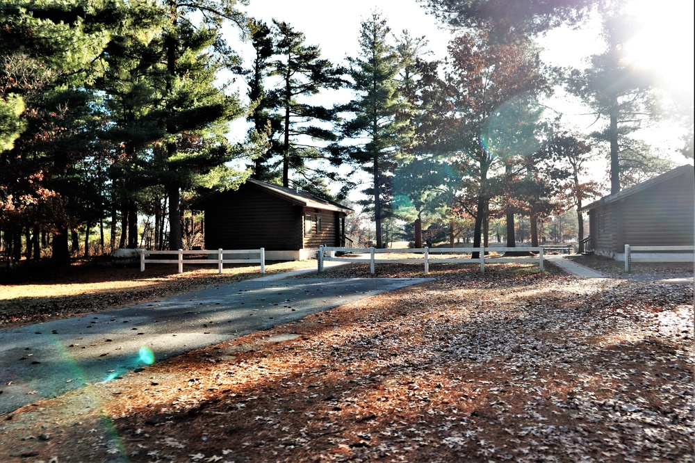 Cabins at Fort McCoy's Pine View Campground