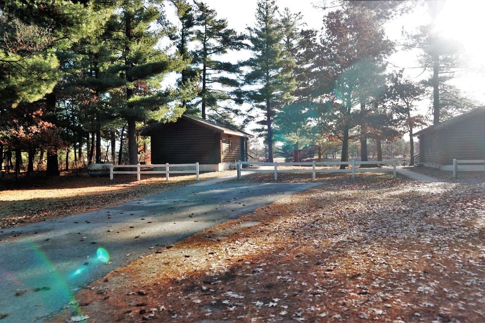 Cabins at Fort McCoy's Pine View Campground