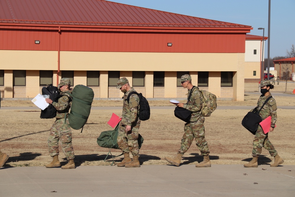 Fort Sill, 2021 Holiday Block Leave