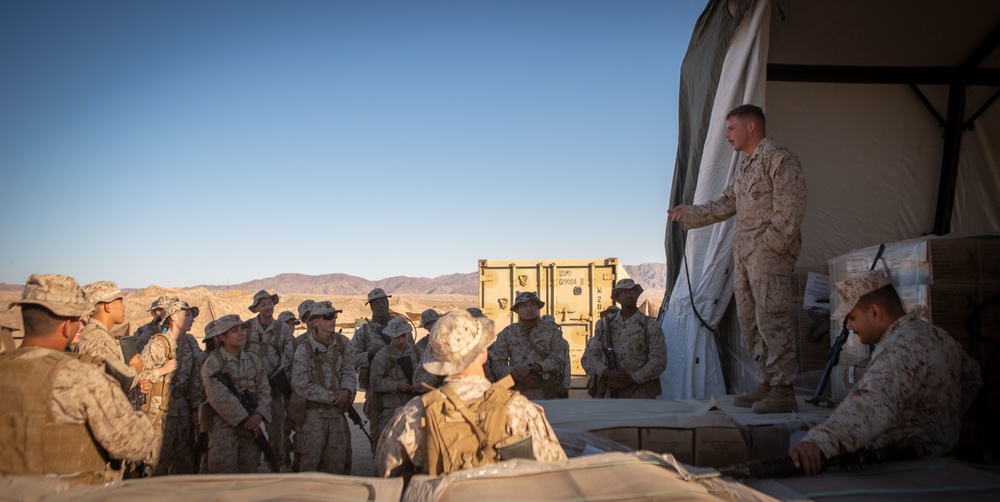 1st Supply Battalion Field Rations Supply Class