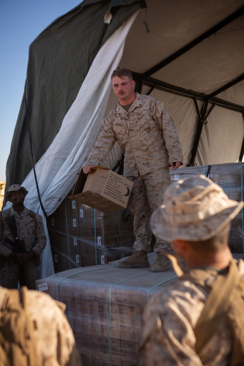 1st Supply Battalion Field Rations Supply Class