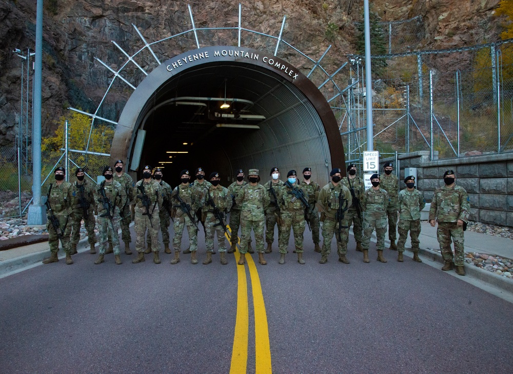 CMSAF visits Cheyenne Mountain SFS