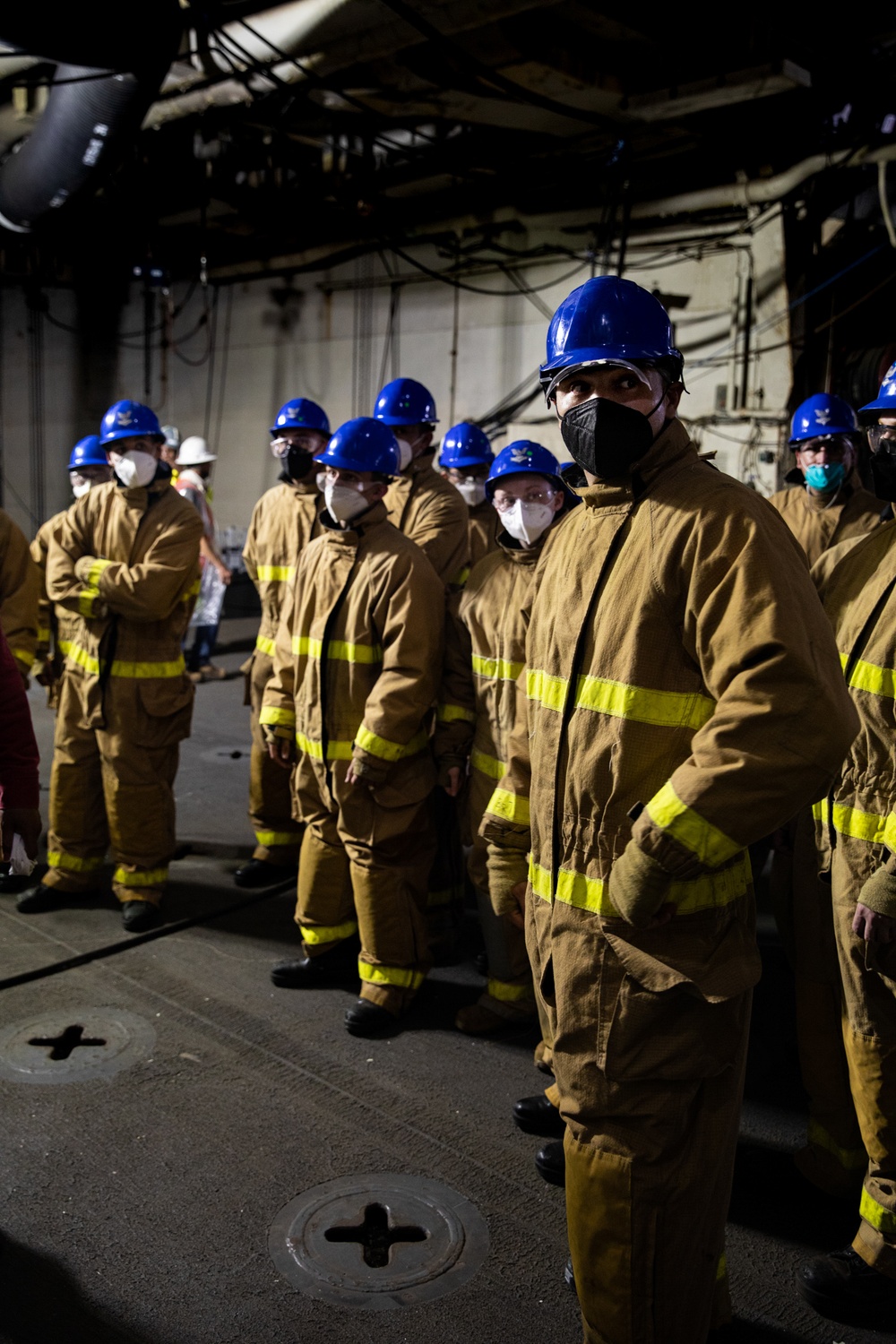 General Quarters aboard USS Wasp