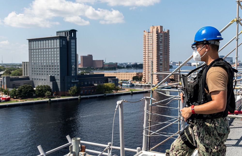 Standing the Watch: Security in the Yards