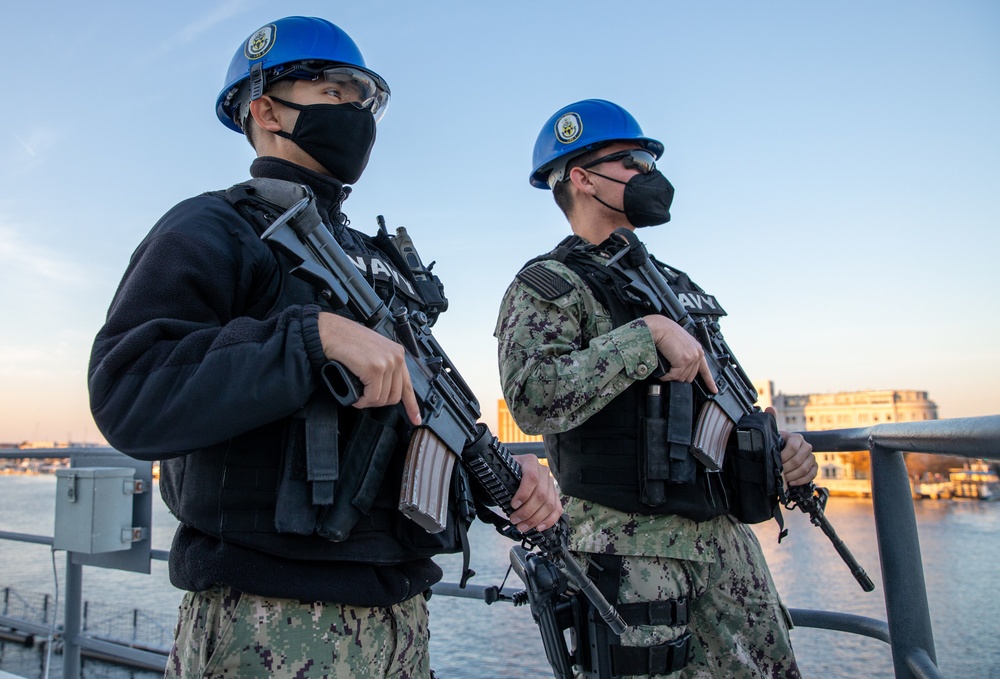 Standing the Watch: Security in the Yards