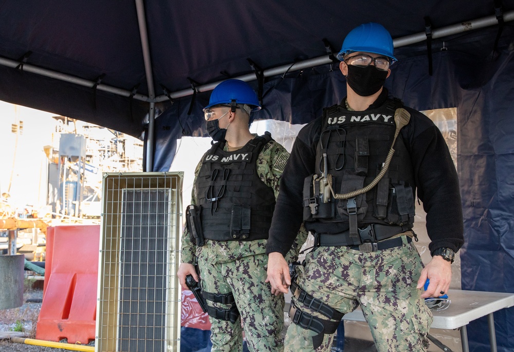 Standing the Watch: Security in the Yards