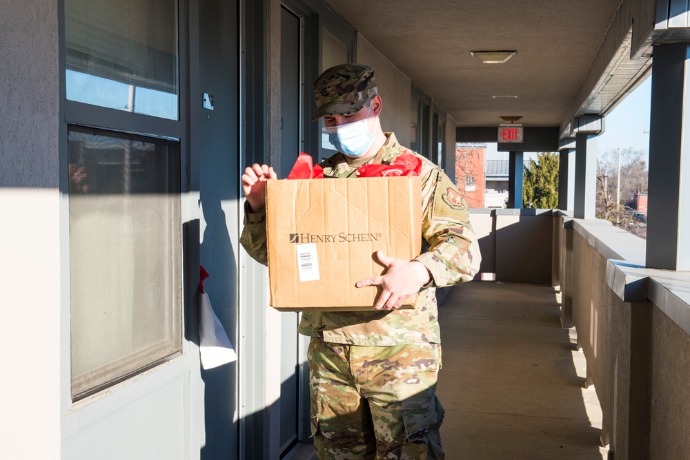 Holiday Care Package Delivery to WPAFB Dorms