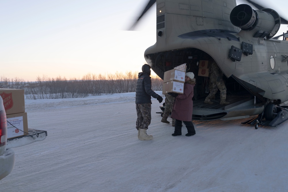 Alaska National Guard delivers holiday gifts to remote villages for 66th year