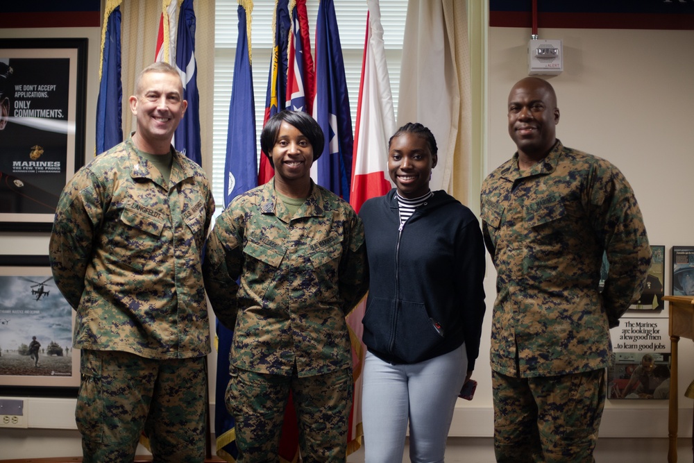 6th Marine Corps District Awards December Pacesetter of the Month