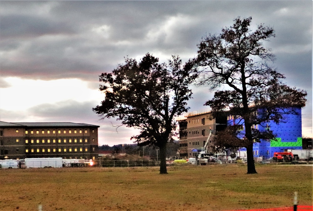 Second barracks construction project continues at Fort McCoy