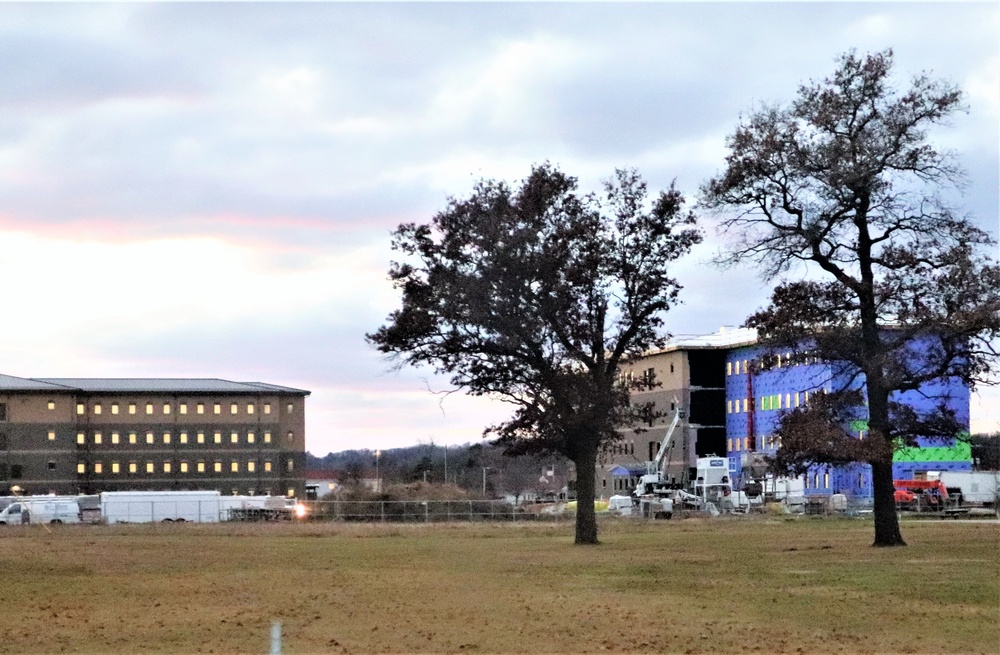 Second barracks construction project continues at Fort McCoy