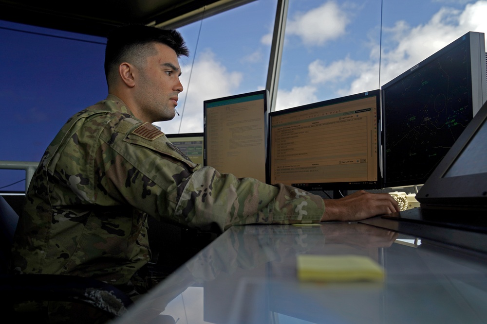 Guiding the air mission from the ground
