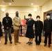 USARJ Sergeant Audie Murphy Club members deliver donated items to local children’s home