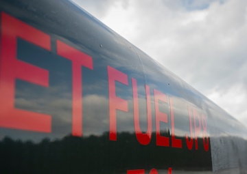 U.S. Marine hot refueling at Misawa Air Base