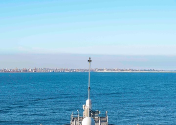 USS Mount Whitney and USS Porter Arrive in Constanta, Romania