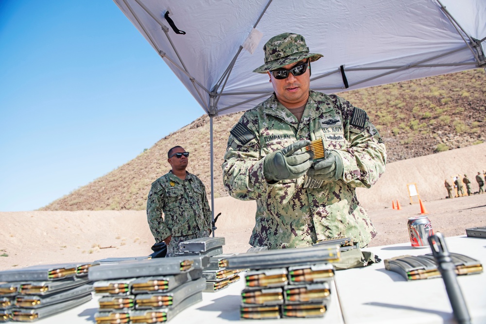 N34 Security Department at Camp Lemonnier conducts live-fire exercise at Djibouti Range Complex